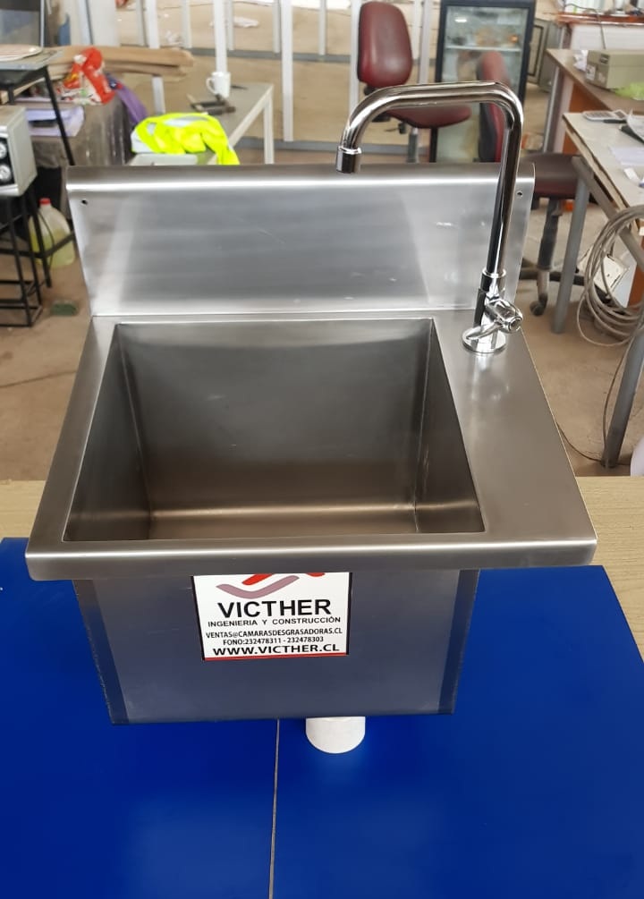 lavafondos de acero inoxidable